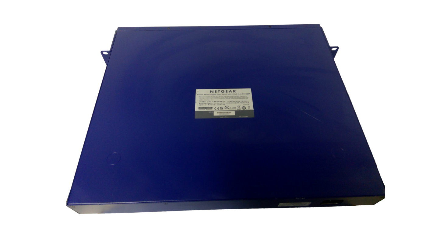 NETGEAR ProSAFE 48Ports GIG. SMART SWITCH W/PoE &4SFP PARTS (GS748TP)