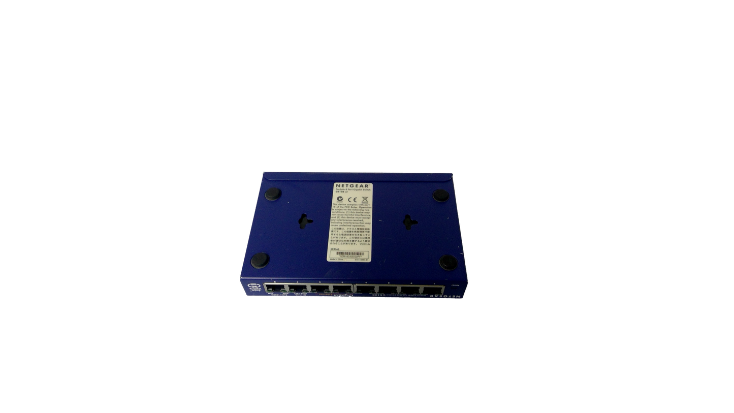 NetGear (GS108 V2) 8-Ports GIGABIT SWITCH