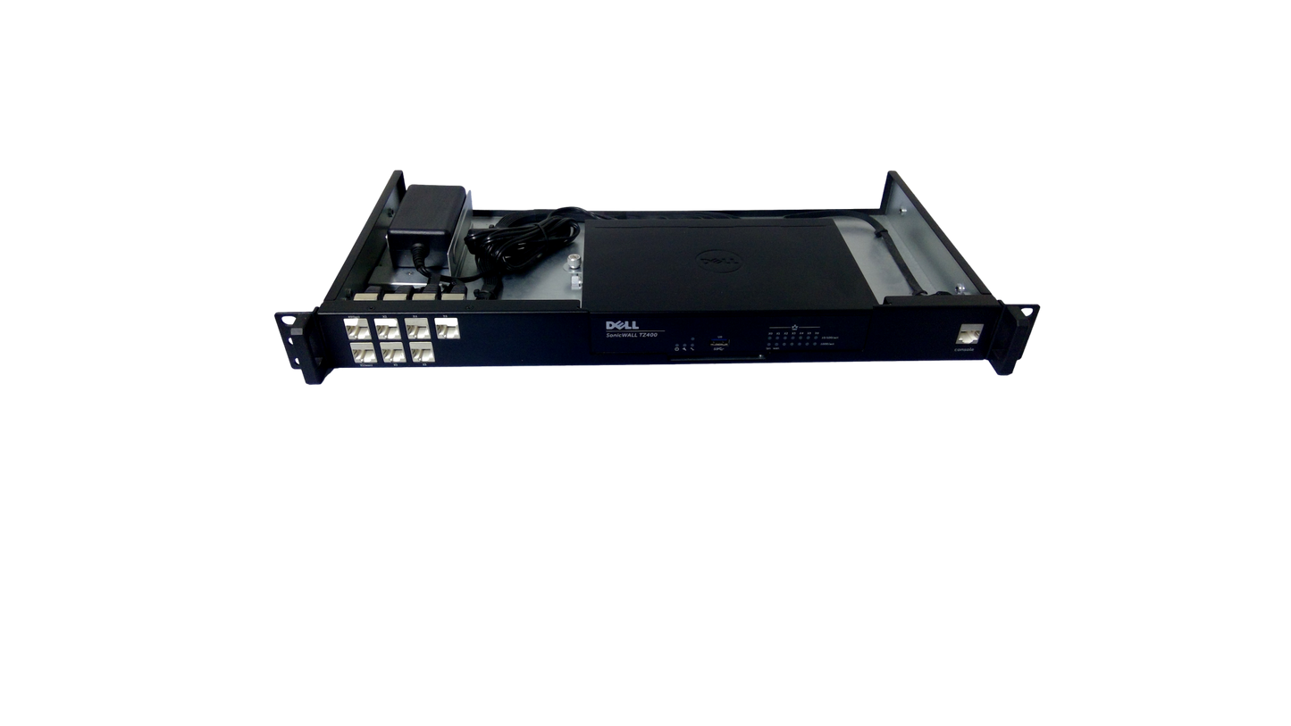 SONICWALL TZ-400 10-Port FIREWALL WITH RACKMOUNT