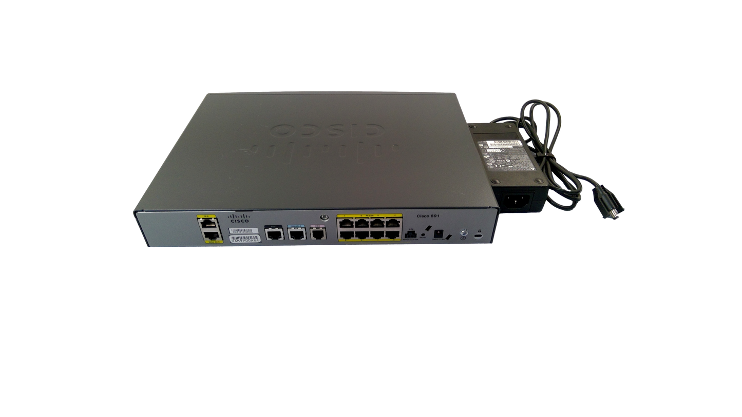 Cisco CISCO891-K9 891 Gigabit Ethernet Security Router (800 SERIES) W POWER SUPPLY