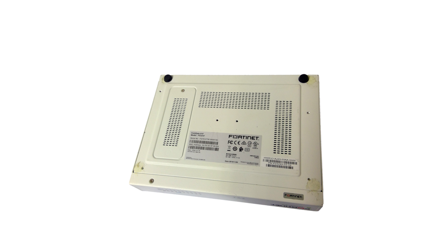 Fortinet Fortiwifi 60D FG-60D Security Appliance Firewall / VPN w/ AC Adapter