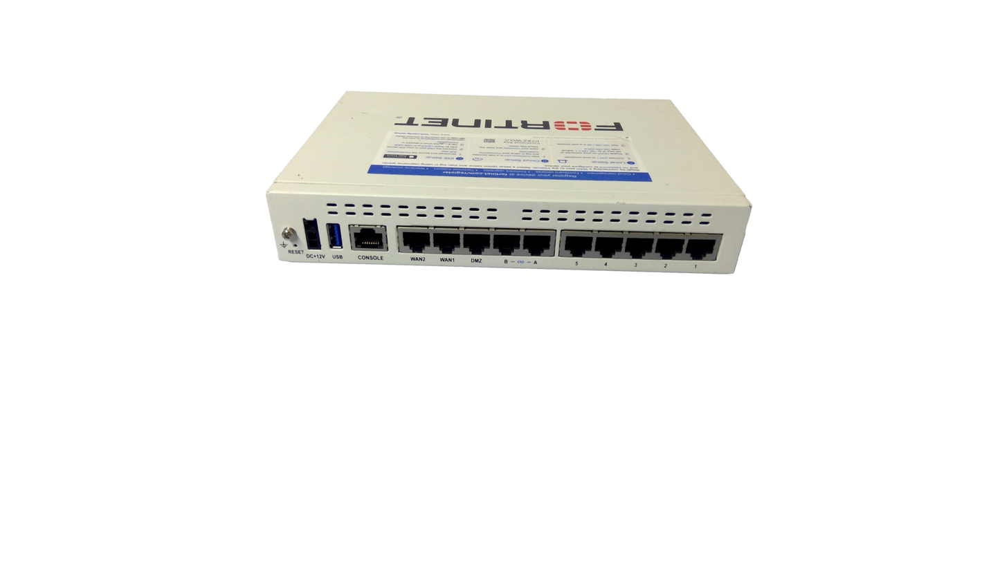 Fortinet Fortiwifi 60D FG-60D Security Appliance Firewall / VPN w/ AC Adapter