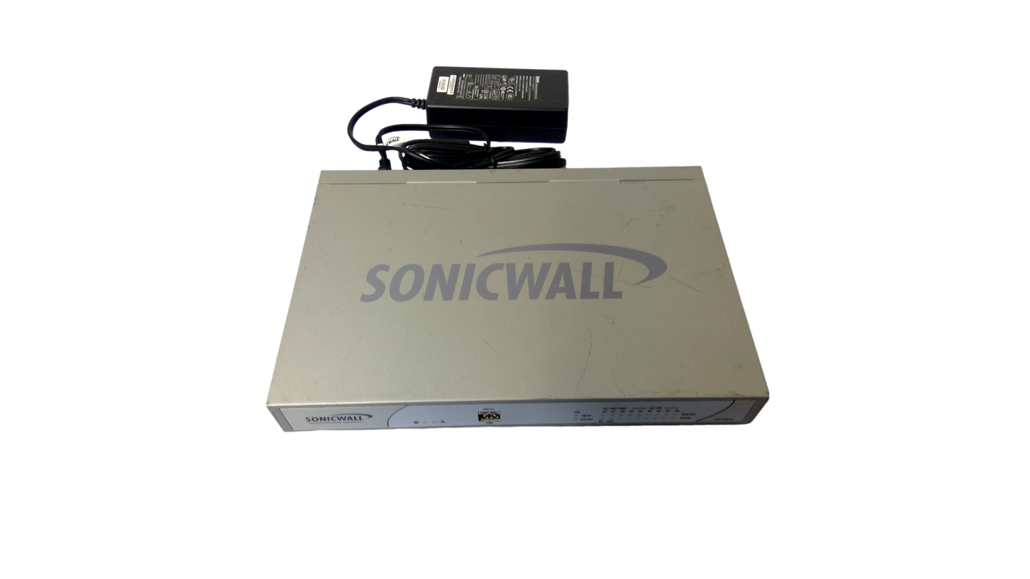 SONICWALL NSA240 APL19-05C FIREWALL NETWORK SECURITY APPLIANCE W/POWER SUPPLY