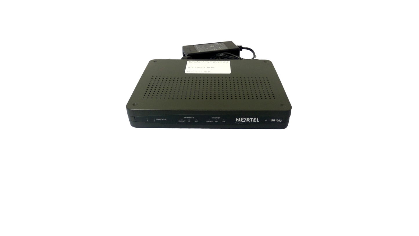 Nortel SR1002 Secure Router with 2-ports Active W/Power Supply