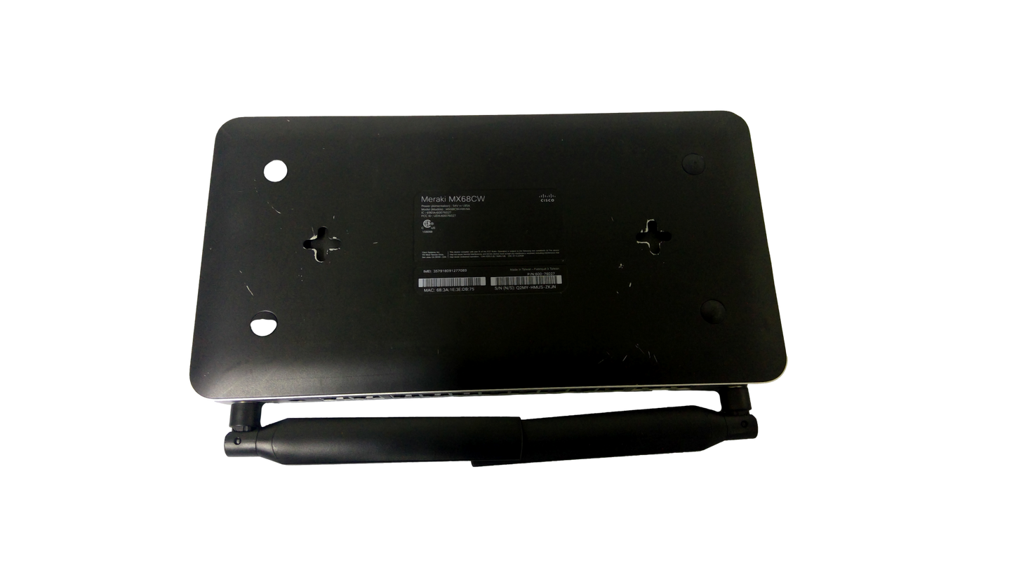 Cisco Meraki MX68-HW Cloud Managed Security Appliance