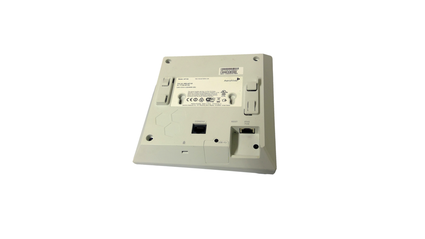 AeroHive Networks AP122 WBV-AP122 Wireless Access Point