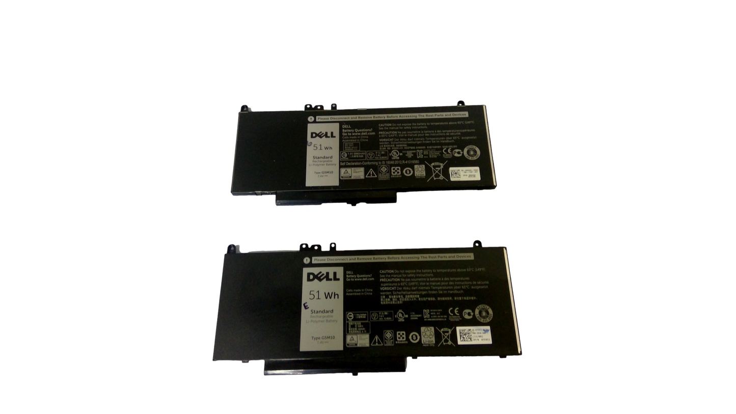 G5M10 Battery For Dell Latitude E5450 E5550 Notebook 15.6" WYJC2 8V5GX 7.4V 51Wh