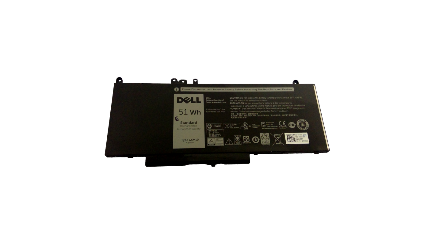 G5M10 Battery For Dell Latitude E5450 E5550 Notebook 15.6" WYJC2 8V5GX 7.4V 51Wh