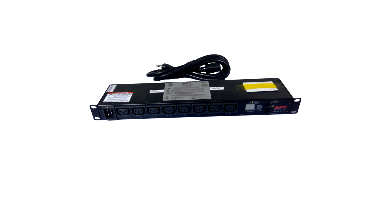 APC AP7921B Switched, 1U, 16A, 208/230V, (8)C13 Rack PDU – My Store
