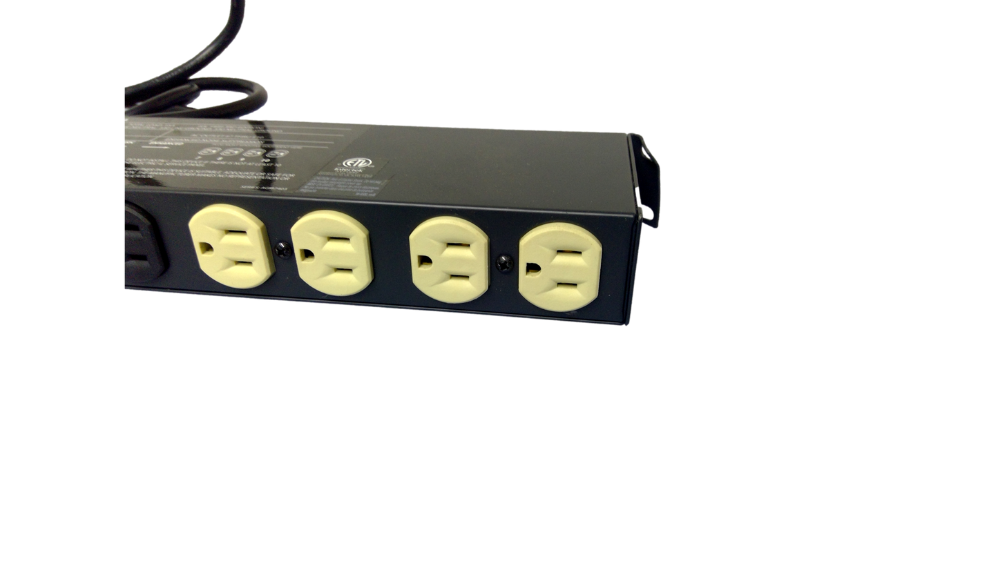 Tripp Lite Isobar12Ultra Rackmount Power Strip (IB7404) BENT RACKMOUNT