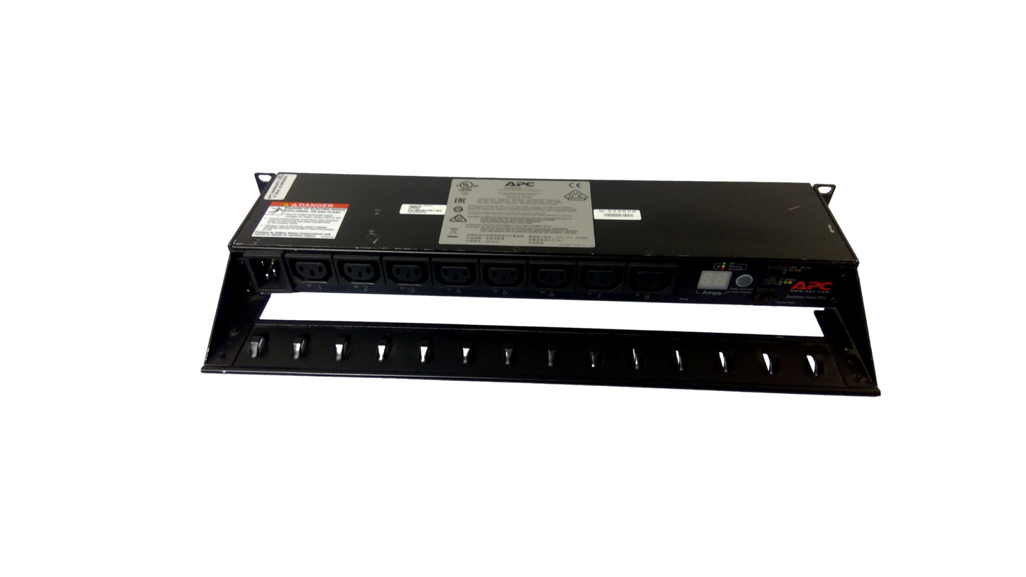 APC AP7921B 1U 15A Metered Rack PDU Power Distribution Unit 8 Outlets-5A1824E03478