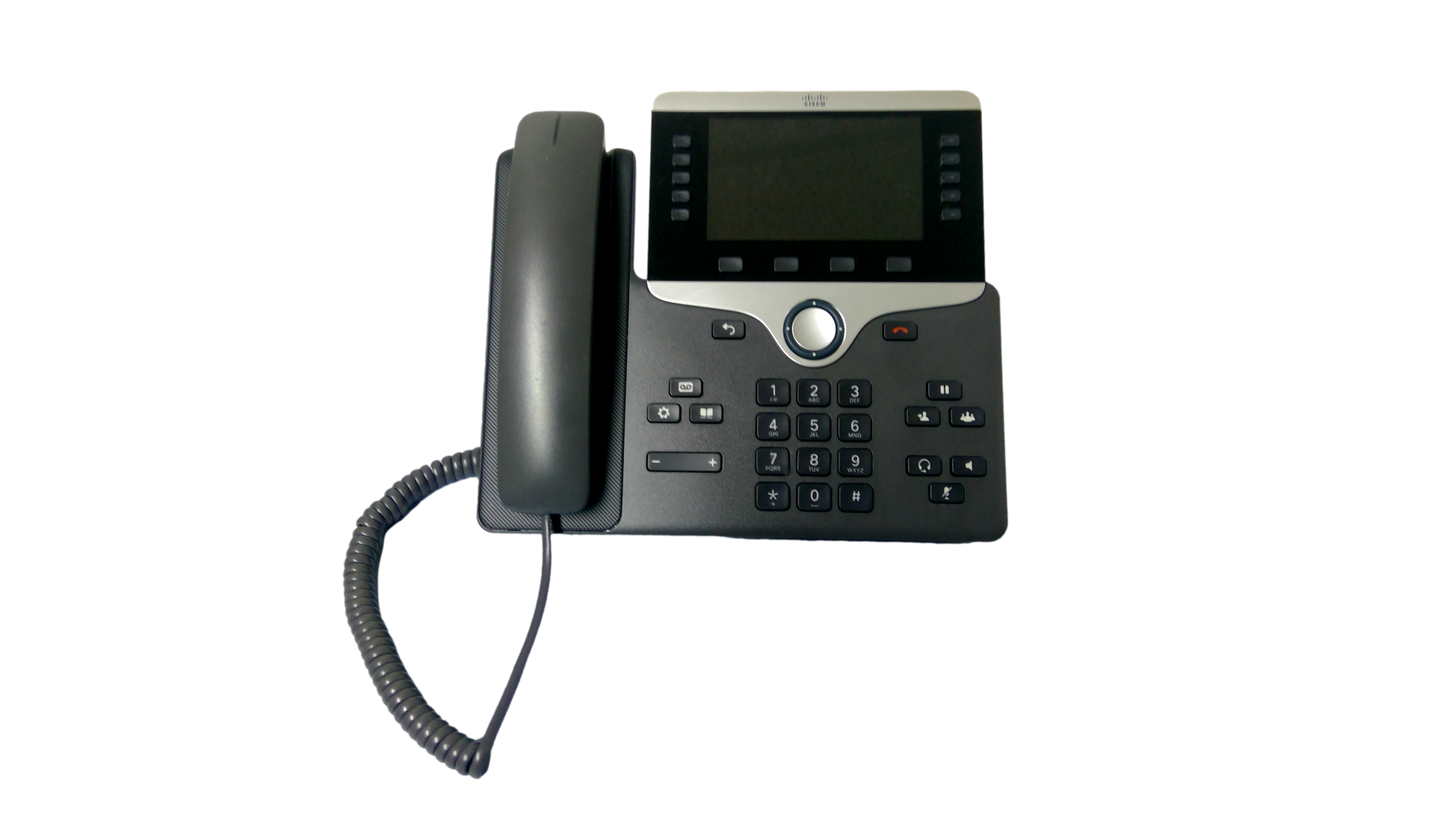 Cisco CP-8851 IP Office Phone w/ Cord, Handset & Stand