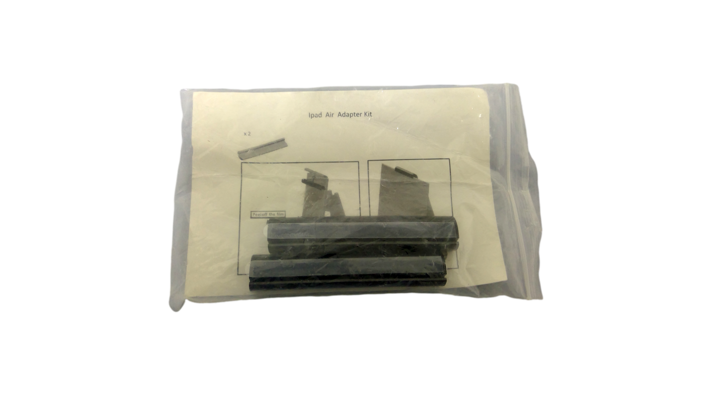 NEW Mount bracket IPAD AIR ADAPTER KIT IN BAG X2 FOR STAND WITH PEEL OFF FILM  