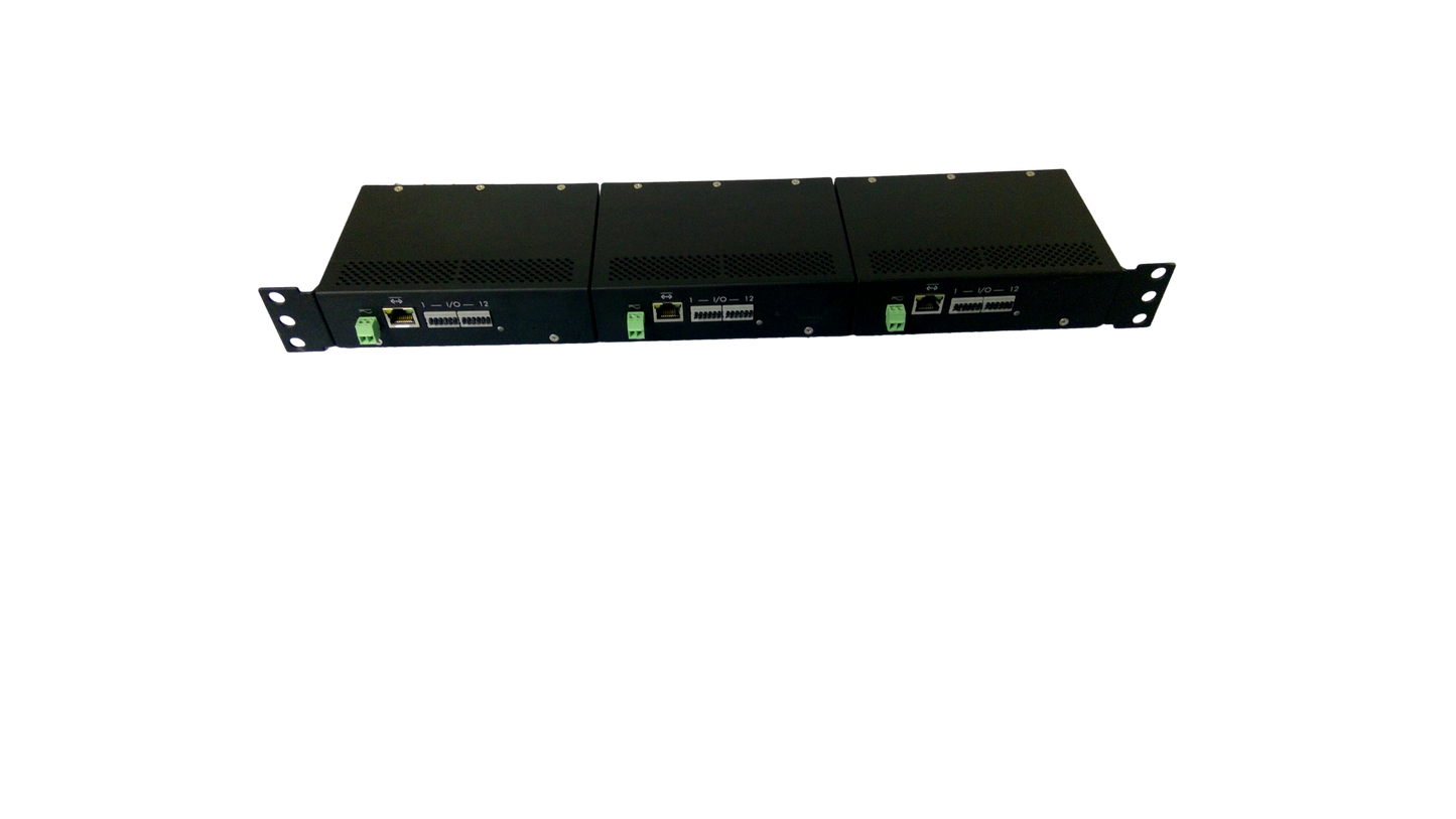 Avigilon Set of 3 Rack Mount ENC-4P-H264 4 Port H.264 Encoder Analog-To-Digital