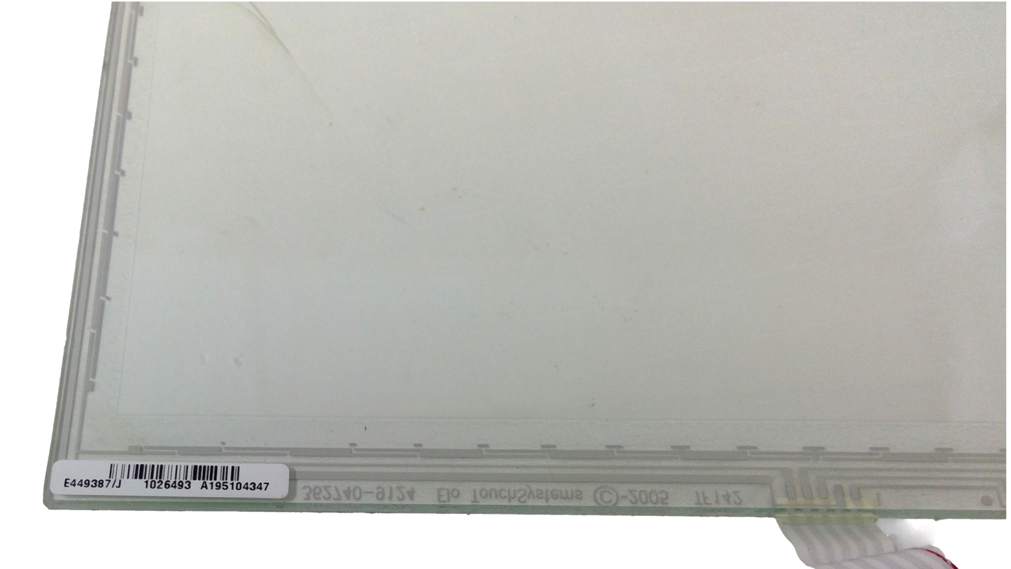 ELO SCN-A5-FLT15.0-R4H-0H1-R E449387 REV. J ELO Touch Screen Glass Panel