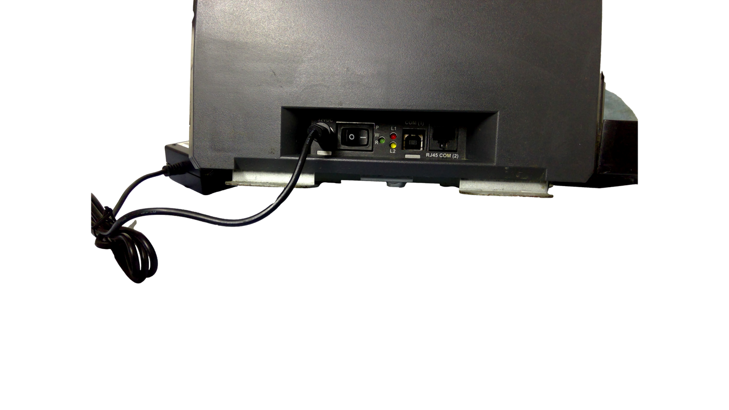 Telequip Corp T-Flex USB RS-232 RJ45 Coin Dispenser Charcoal W power supply