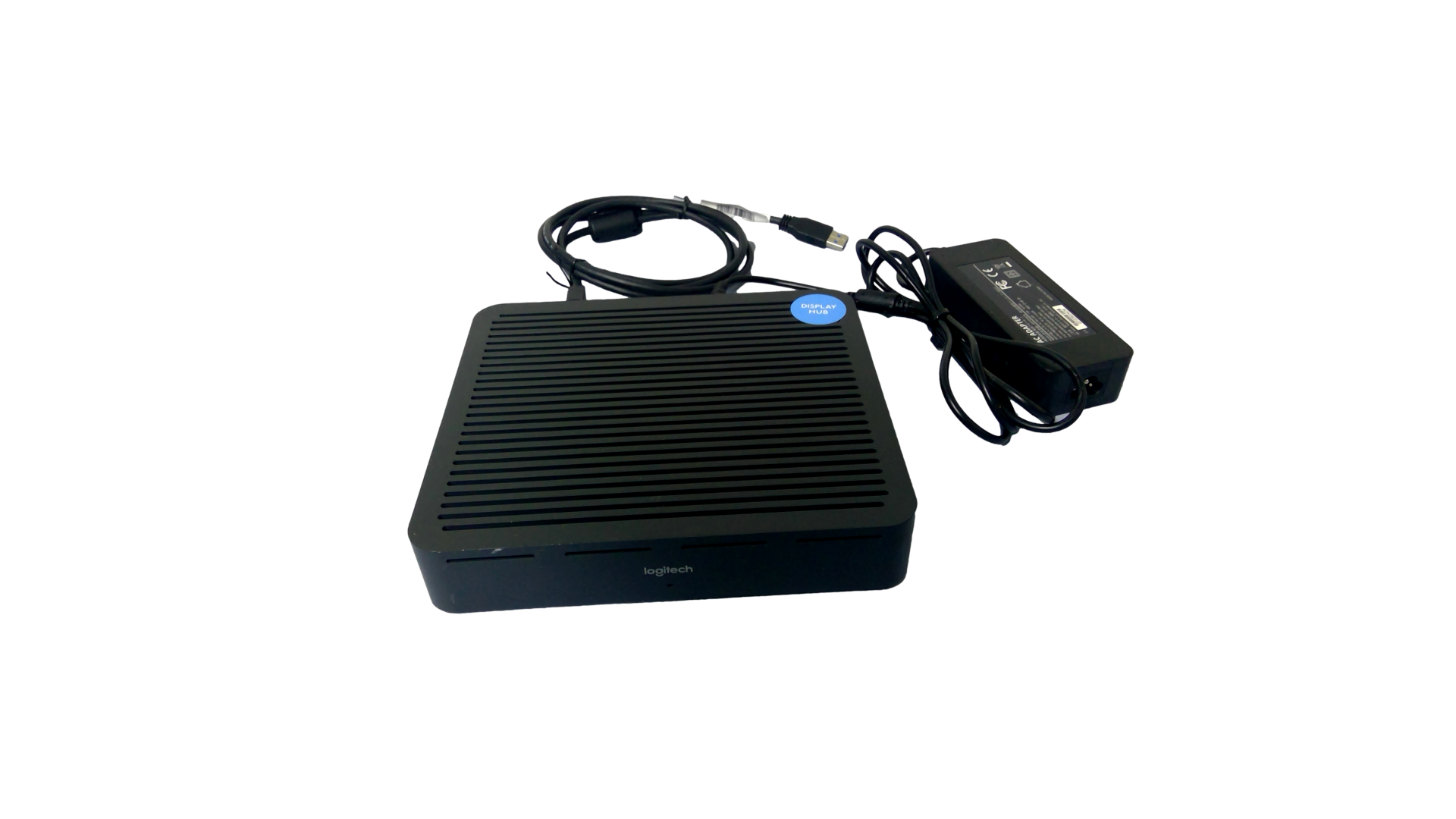 Logitech Rally HDMI USB-C Display Hub V-R0009 839-000539 With Power Su ...