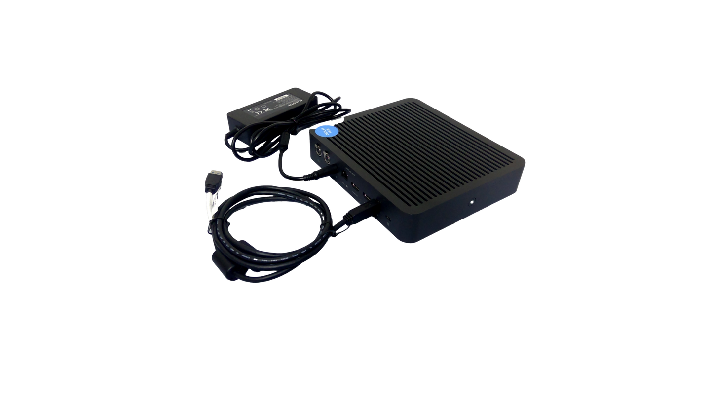 Logitech Rally HDMI USB-C Display Hub V-R0009 839-000539 With Power Supply