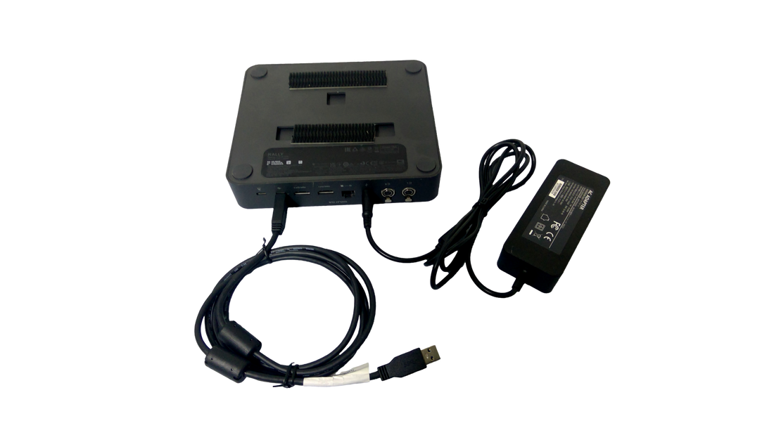 Logitech Rally HDMI USB-C Display Hub V-R0009 839-000539 With Power Su ...