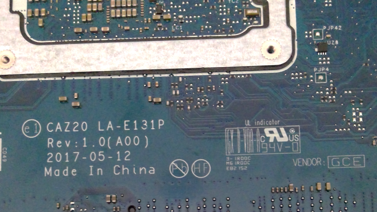 LA-E132P LA-E131P For DELL Latitude E7480 7480 Laptop Motherboard 0YF9VM 0FFTYF