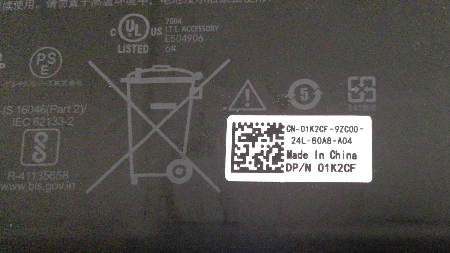 Genuine RJ40G Battery for Dell Latitude 5420 5520 Precision 3560 01K2CF 075X16
