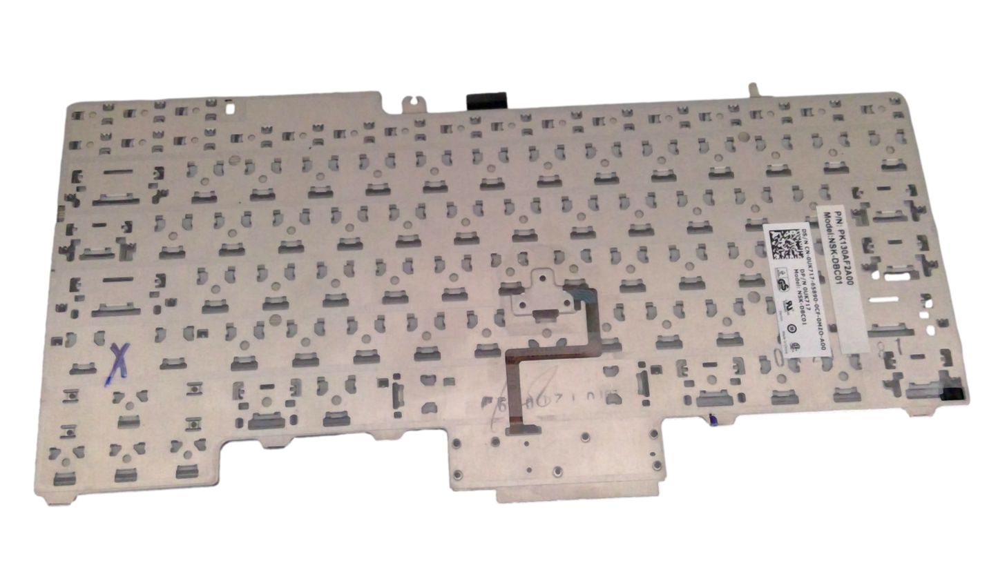 Dell Latitude E6410 Keyboard NSK-DB001 DP/N 0UK717