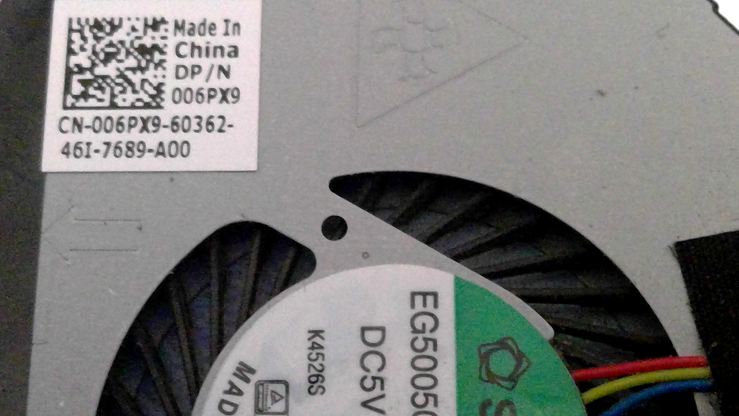 Dell Latitude E7440 Laptop CPU Cooling Fan 06PX9 006PX9 CN-006PX9