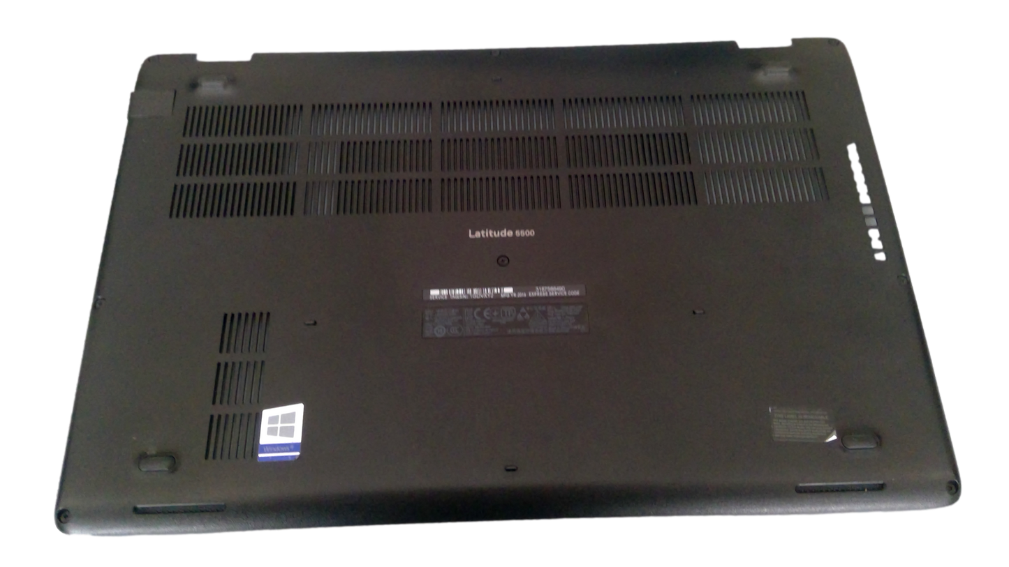 Dell Latitude 5500 15.6" Genuine Bottom Case Base Cover Black 1KW4W AP2FA000101