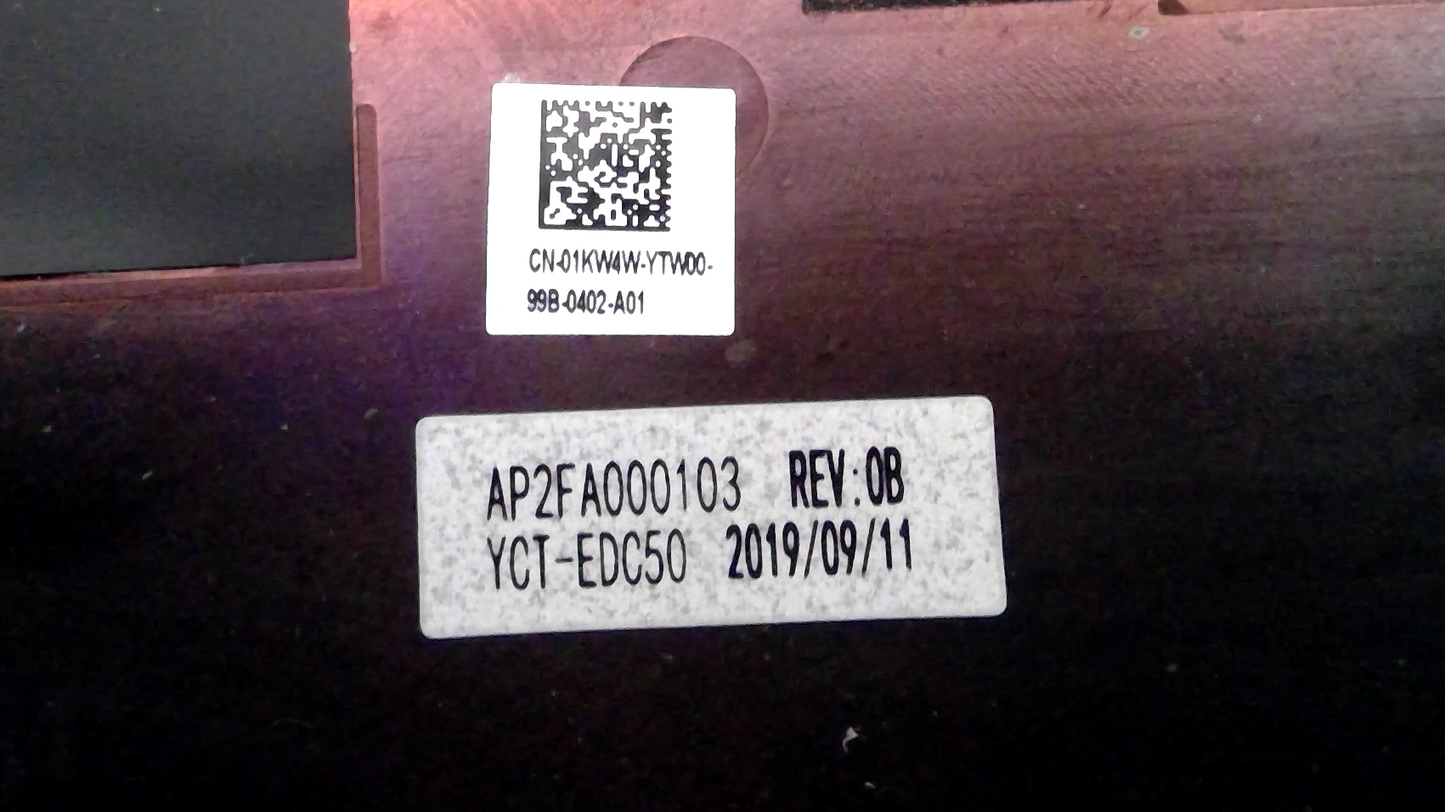 Dell Latitude 5500 15.6" Genuine Bottom Case Base Cover Black 1KW4W AP2FA000101