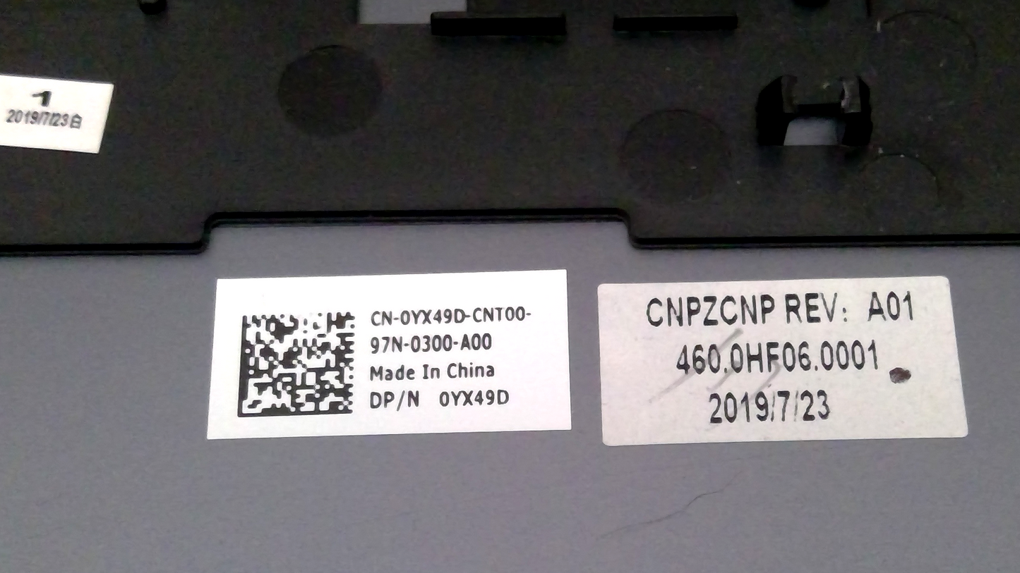 Dell Vostro 5590 V5590 Bottom Base Chassis Housing YX49D 0YX49D