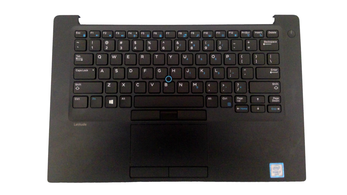 Dell Latitude 7480 Palmrest with Keyboard/Touchpad KYW46 0KYW46