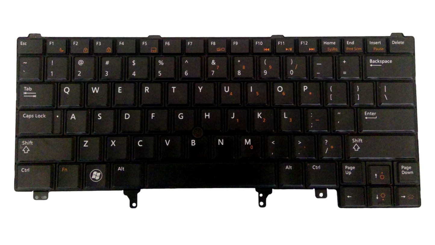 Dell Latitude 0CN5HF CN5HF Black Backlit Laptop Keyboard