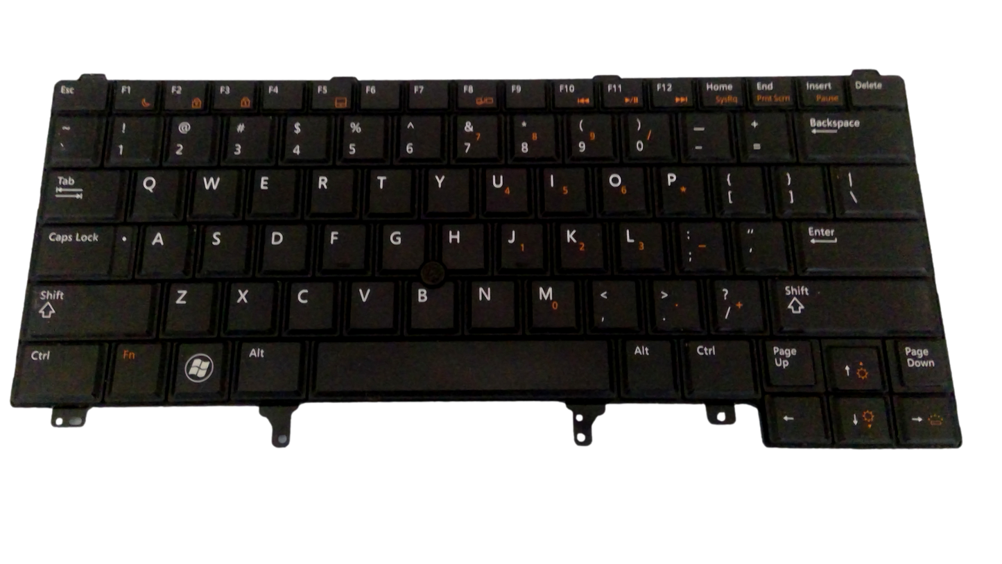 Dell Latitude 0CN5HF CN5HF Black Backlit Laptop Keyboard