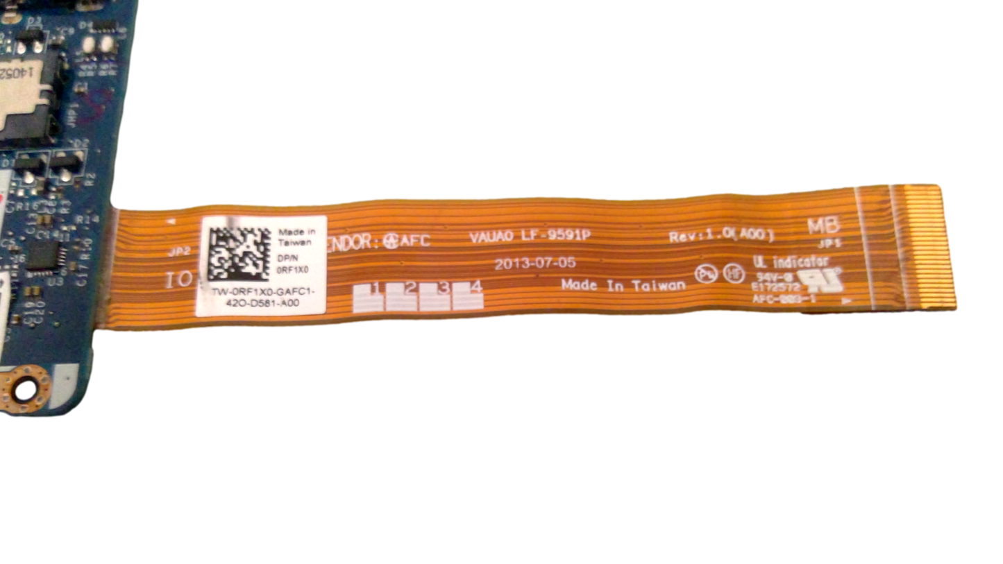 H65F0 LS-9591P RF1X0 OEM DELL AUDIO USB BOARD W/C LATITUDE E7440 P40G