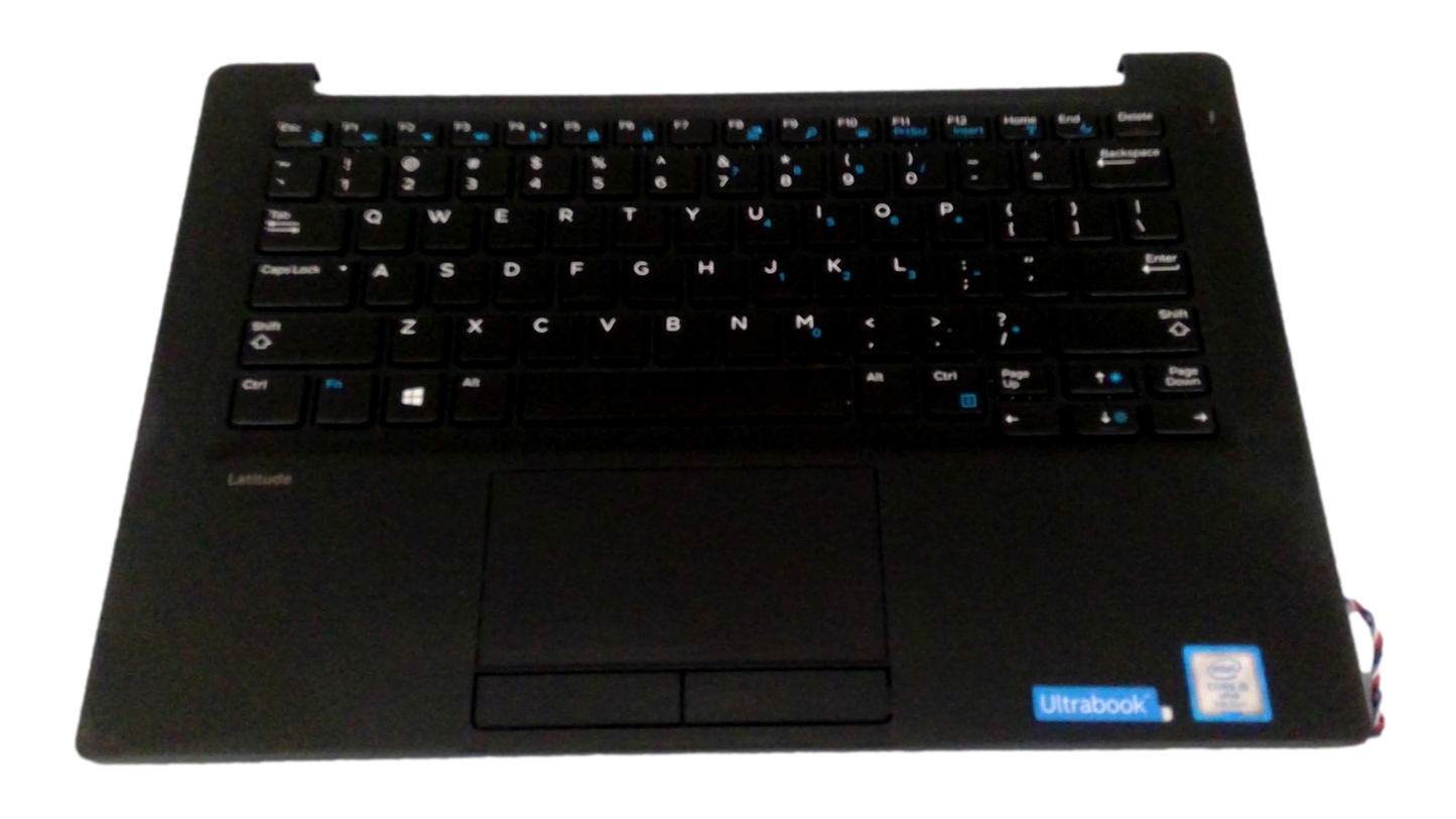 Genuine Dell Latitude 7280 Palmrest W/ Keyboard+Touchpad 0+Speakers JM9W 00JM9W