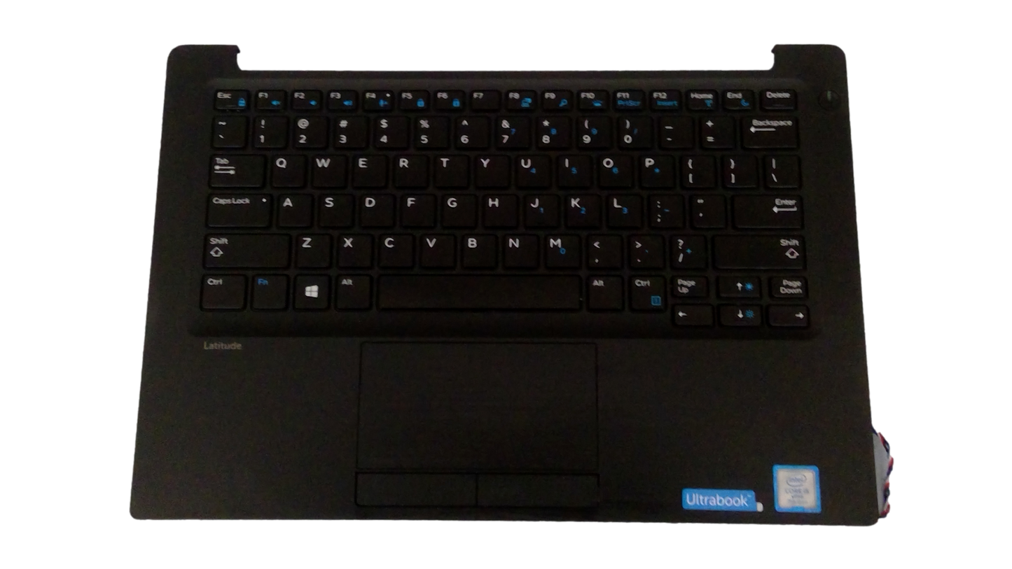 Genuine Dell Latitude 7280 Palmrest W/ Keyboard+Touchpad 0+Speakers JM9W 00JM9W