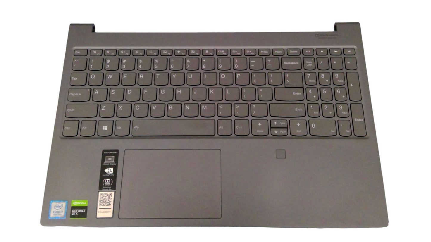 LENOVO YOGA C940-15IRH KEYBOARD PALMREST ASSEMBLY 5CB0W43606