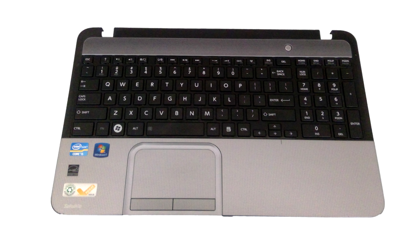 TOSHIBA Satellite L855 L855D Series 15.6 Inch Laptop Palmrest w/ Touchpad and keyboard