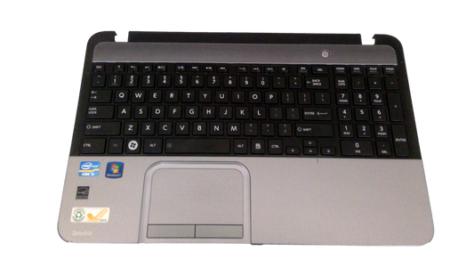 TOSHIBA Satellite L855 L855D Series 15.6 Inch Laptop Palmrest w/ Touchpad and keyboard