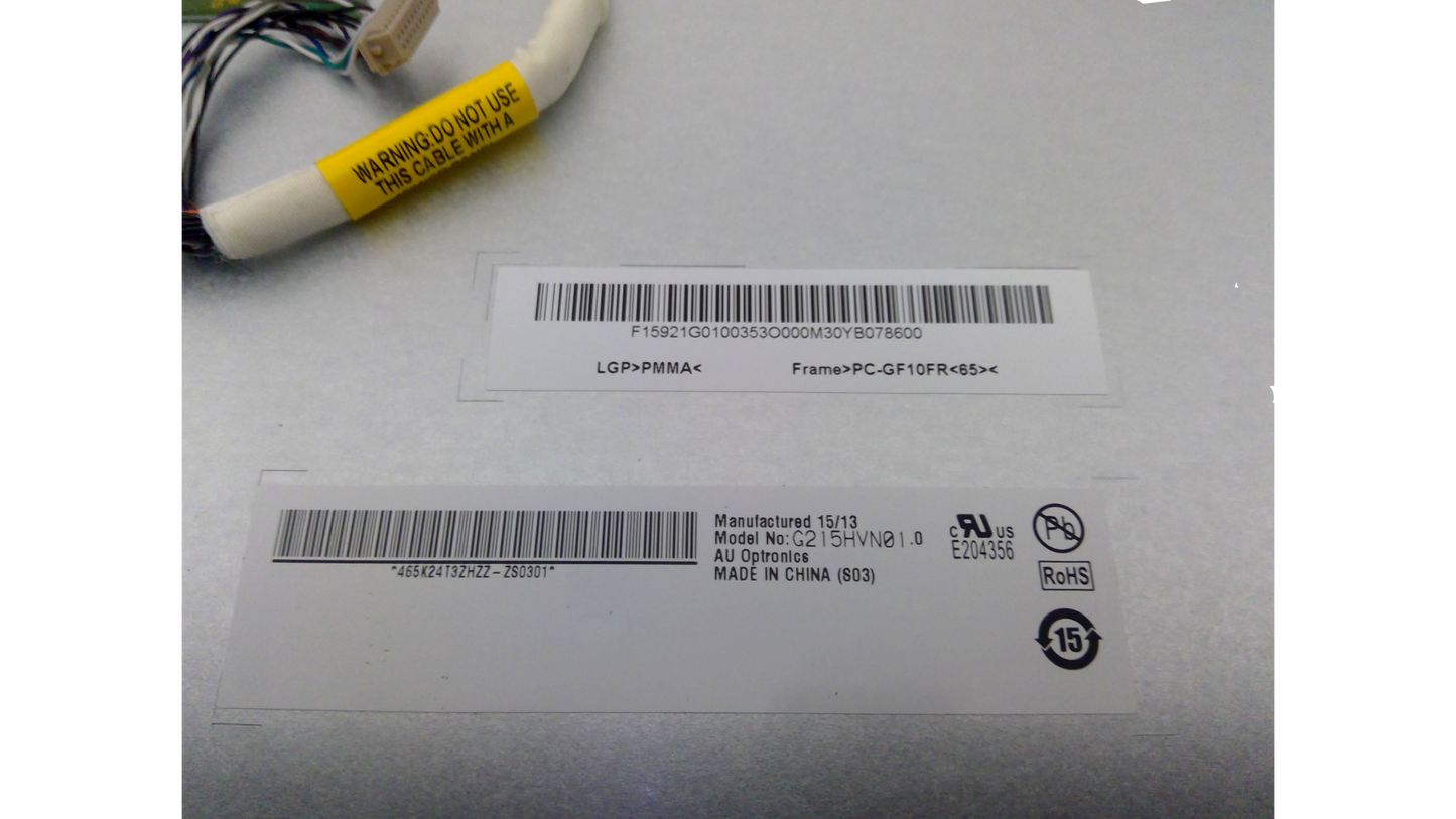 AU OPTRONICS G215HVN01.0 LCD PANEL