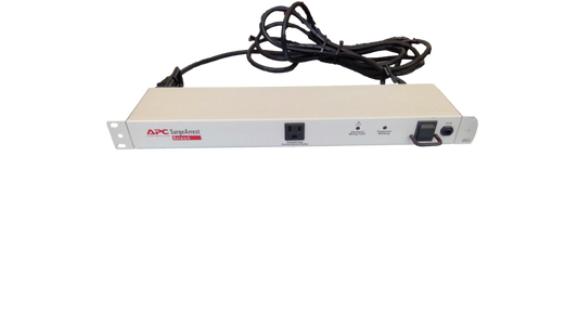 APC NET9RM SurgeArrest Network 9-Outlet Power Distribution Unit 120VAC 15A