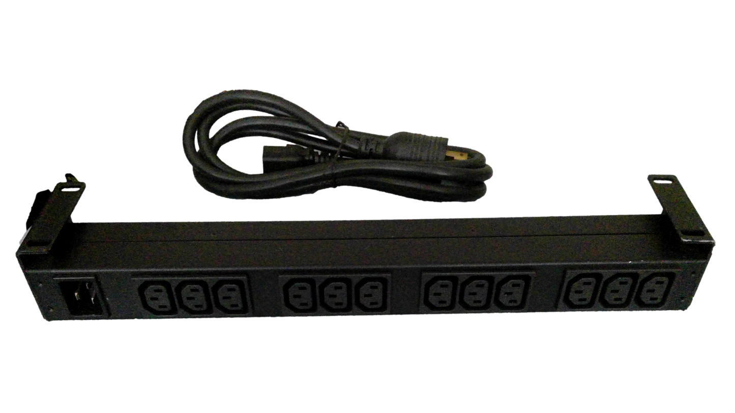 APC AP9565 250V 16A 12-Port Rack PDU Cord Included
