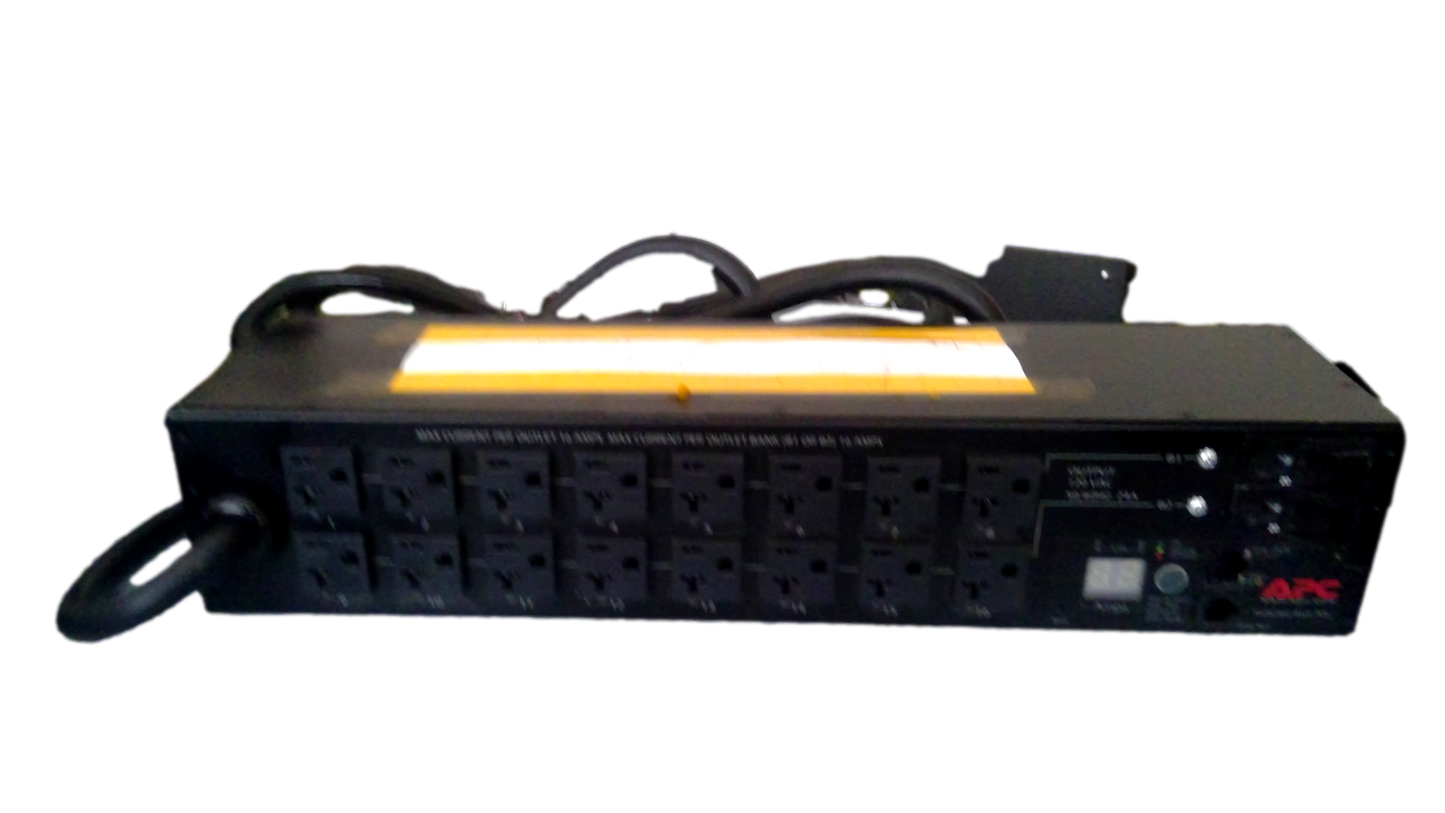 APC AP7802B Switched Rack PDU Power Distribution Unit 120V 24A 16x