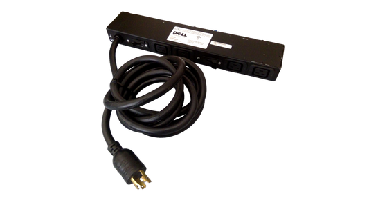 Dell 5T439 APC AP6031 Unmanaged PDU 240 VAC 24A L6-30P to 4x C19 Outlets