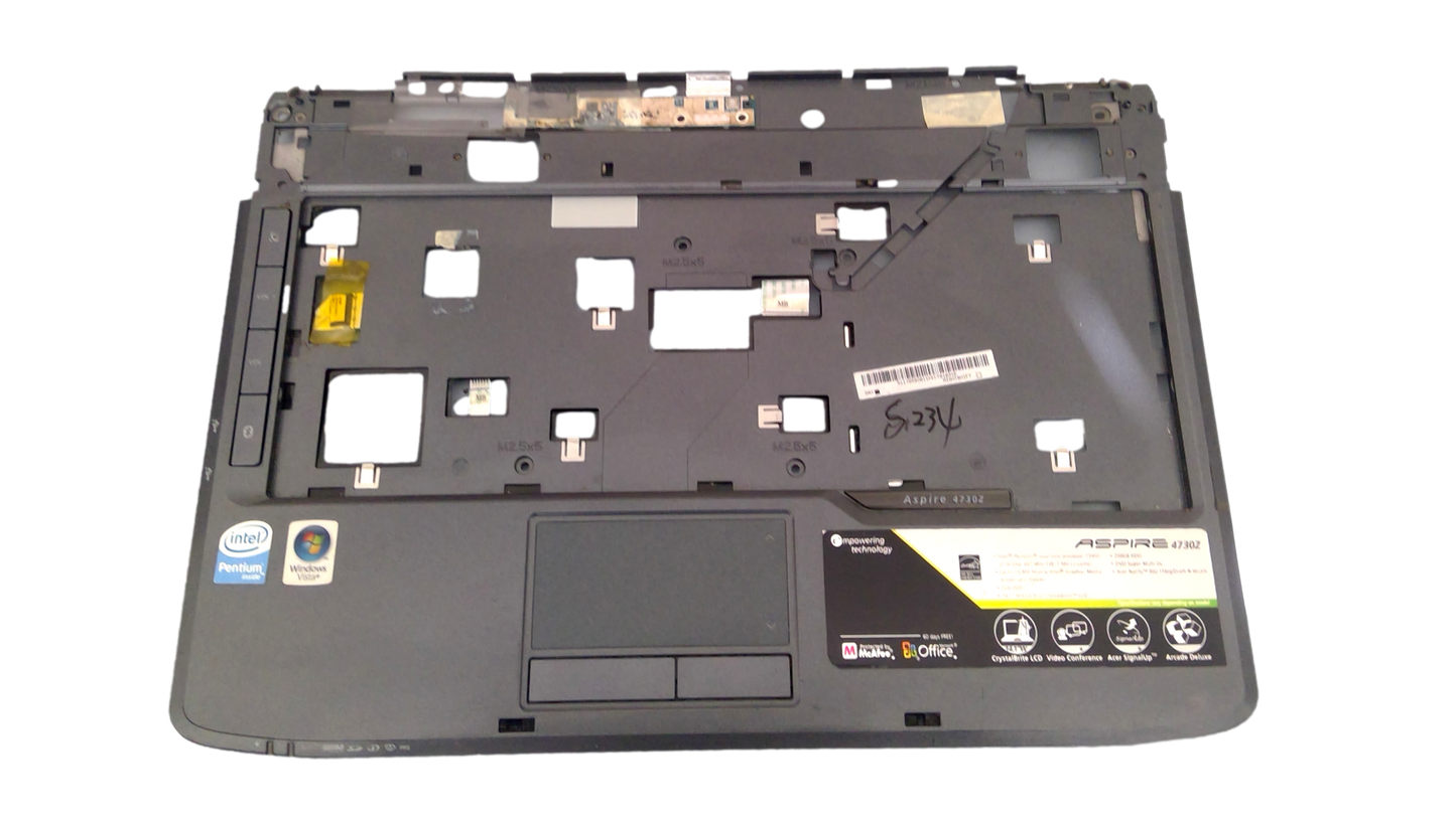 Laptop Palmrest Touchpad Keyboard Bezel Acer Aspire 4730Z