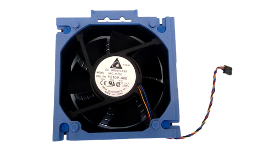 for Dell Poweredge T310 T410 Server Case Cooling Fan Y210M R150M with Mount