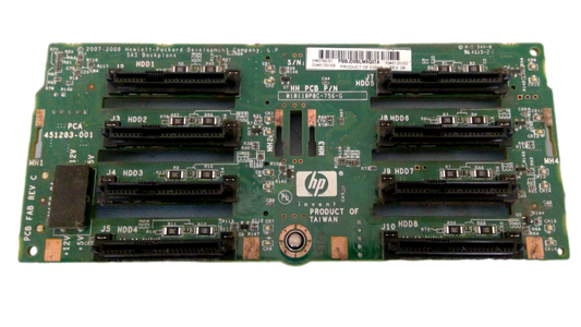 HP 010118P0C-756-G SAS BACKPLANE FOR DL380 G6 G7 507690-001 451283-001 #GK4992