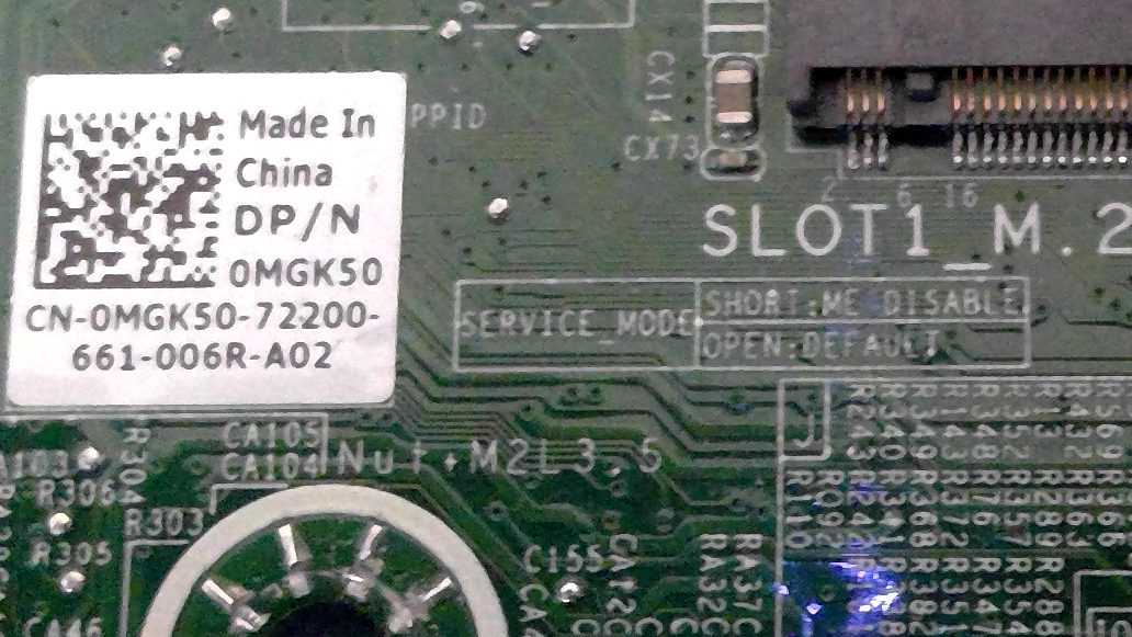 Dell OptiPlex 3040 Micro Intel LGA 1151 Desktop Motherboard MGK50