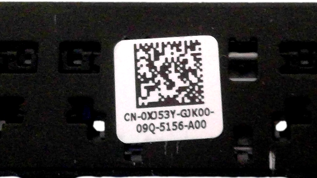 XJ53Y For Dell Latitude 5410 E5410 Touchpad Key Button L& R silver