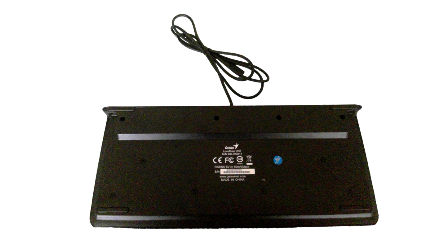 Genius Compact Multimedia Mini Keyboard Luxemate i200